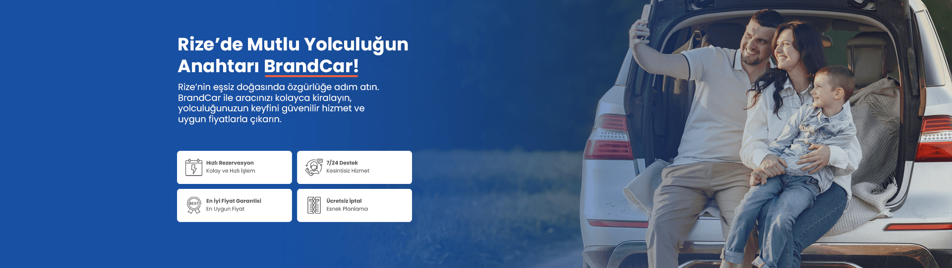 Rize'de Mutlu Yolculuğun Anahtarı BrandCar!